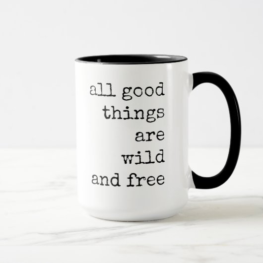 Citer La Mug De Café, Toutes Les Bonnes Choses (Droite)