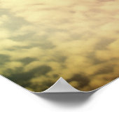citer typographie poster texte sur les nuages (Coin)