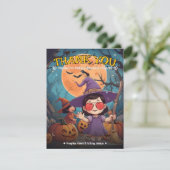 Citerne de citrouilles Merci — Halloween (Debout devant)