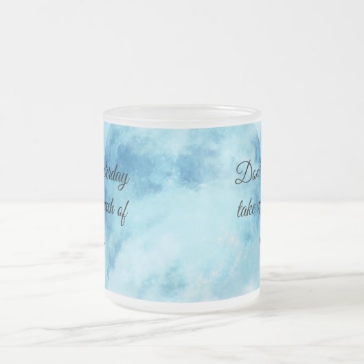 CITES MOON BLEU MOON MOTIVATIONNELLES CAFÉ MUG (Centre)