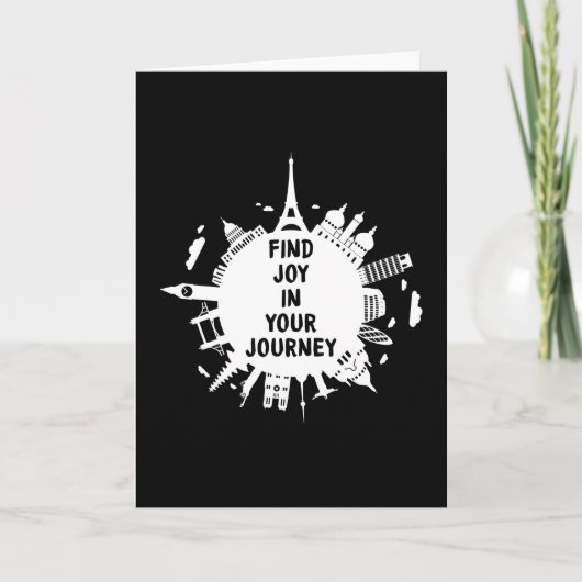 Cities City Cityscape Skyline Funny Gift Kaart (Voorkant)