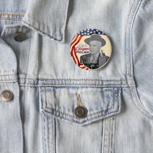 Citizen McCain Button (In situ)