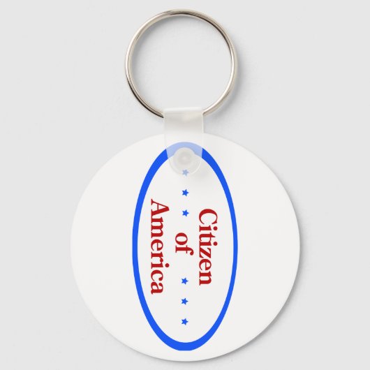 Citizen of America  Sleutelhanger (Voorkant)