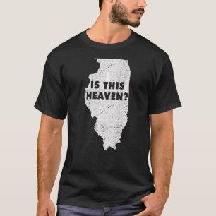Citizen Proud America State US Heaven Home Illinoi T-shirt