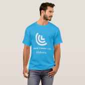 Citizens Climate Lobby QR-code Alabama front&back T-shirt (Voorkant volledig)