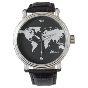 Citoyen de la montre du cuir E du monde