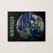 Citoyen de puzzle de la terre (Horizontal)
