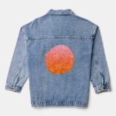 Citrinebloem Denim Jacket (Achterkant)