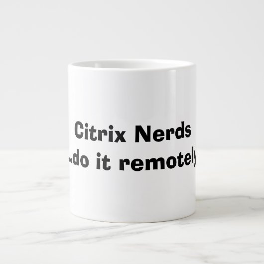 Citrix Nerds Jumbo Mok (Voorkant)