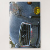 Citroë Franse auto. Legpuzzel (Verticaal)