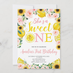 Citroen 1e Verjaardag, Citrus Party Girl 1e Verjaa Kaart