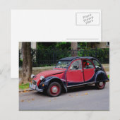 Citroen 2 CV Charleston Briefkaart (Voorkant / Achterkant)