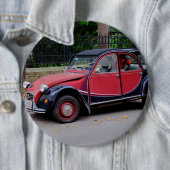 Citroen 2 CV Charleston Ronde Button 6,0 Cm (In situ)
