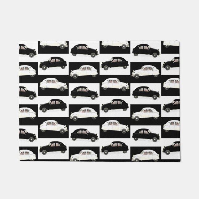 Citroen 2 CV Deurmat (Voorkant)