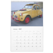 Citroen 2 CV Français Calendrier automobile 2024 (Jan 2027)