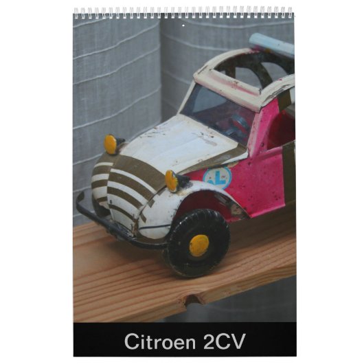 Citroen 2 CV Franse Auto Kalender 2025 (Hoes)