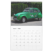 Citroen 2 CV Franse Auto Kalender 2025 (Mar 2026)