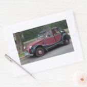 Citroën 2 CV Rechthoekige Sticker (Envelop)