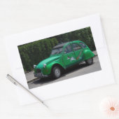 Citroën 2 CV Rechthoekige Sticker (Envelop)