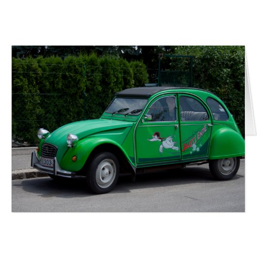 Citroen 2 CV Sauss Ente (Voorkant Horizontaal)