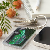 Citroen 2 CV Sauss Ente Sleutelhanger (Voorkant Rechts)