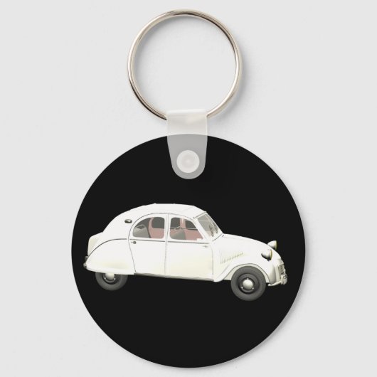 Citroen 2 CV Sleutelhanger (Voorkant)