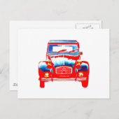 Citroen 2CV 2 Briefkaart (Voorkant / Achterkant)