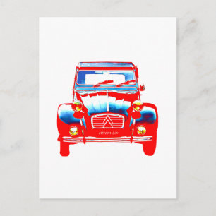 Citroen 2CV 2 Briefkaart