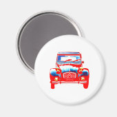 Citroen 2CV 2 Magneet (Voorkant / Achterkant)