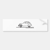 Citroen 2CV Bumpersticker (Voorkant)