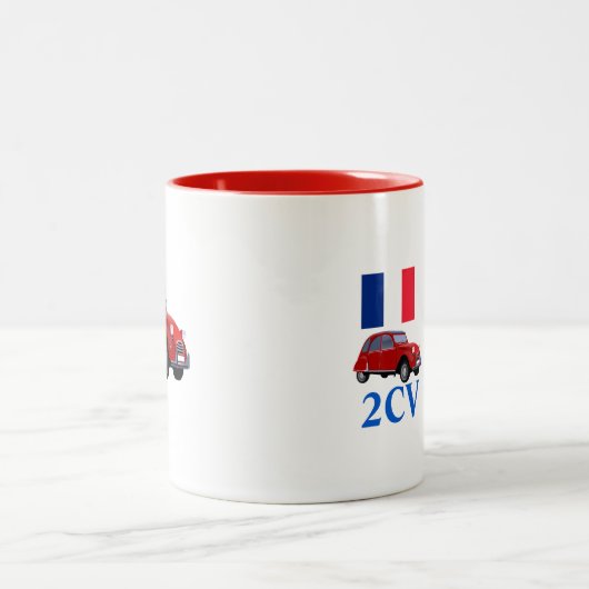 Citroen 2CV Café Mug (Centre)