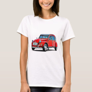 Citroen 2CV Cartoon T-shirt