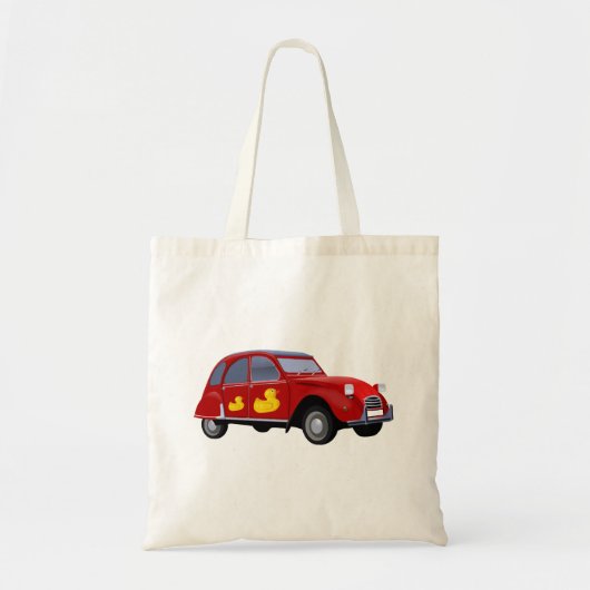 Citroen 2CV Ente Tote Bag (Voorkant)