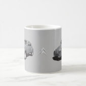 Citroën 2CV - gris - logo - tasse de (Centre)