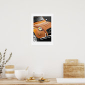Citroen 2CV Poster (Cuisine)