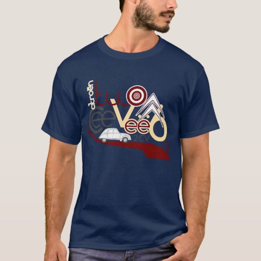 Citroen 2CV T-shirt (Voorkant)