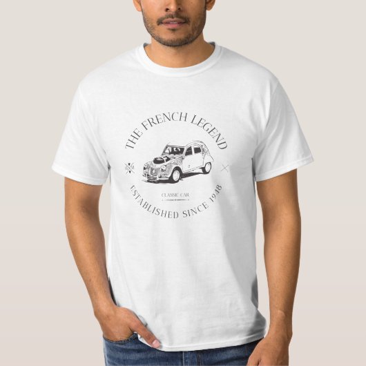CITROEN 2CV T-SHIRT (Voorkant)