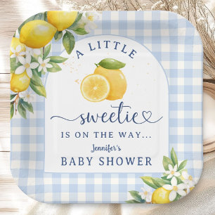 Citroen Baby Shower Jongen Papieren Bordje
