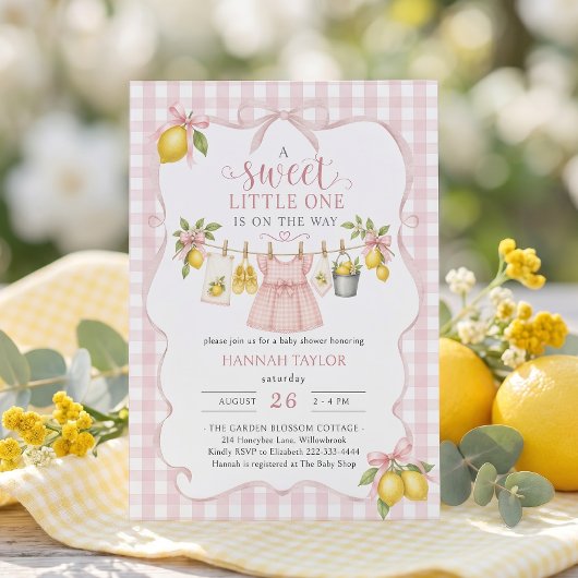 Citroen Baby Shower Kaart
