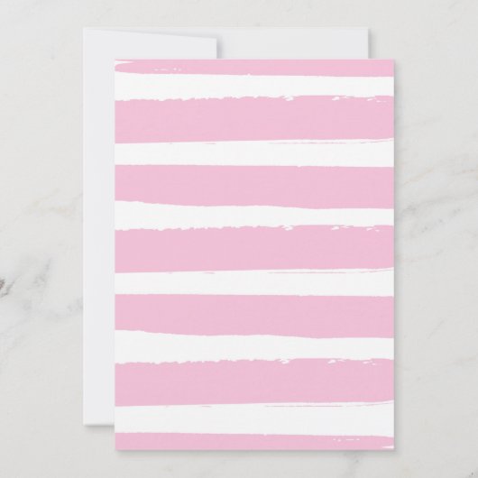 Citroen Baby shower Mama's Main Squeeze Baby showe Kaart (Achterkant)