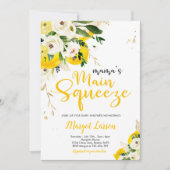 Citroen Baby shower Mama's Main Squeeze Baby showe Kaart (Voorkant)