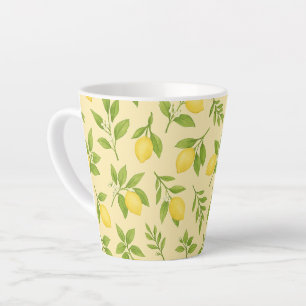 Citroen botanisch klein latte mok