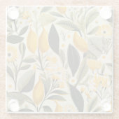 Citroen Botanische Gaard Glazen Onderzetter (Achterkant)