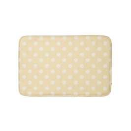 Citroen chiffon gele polka dots badkamer tapijt badmat