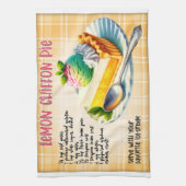 Citroen Chiffon Pie Recept Theedoek (Verticaal)