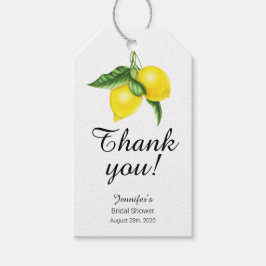 Citroen Citrus Cadeau Labels Cadeaulabel