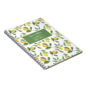 Citroen Citrus Recept Notitieboek (Rechterzijde)