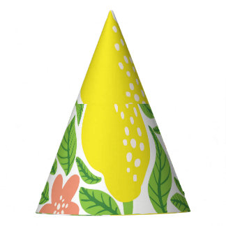 Citroen Citrus Zomer  Patroon Feesthoedjes