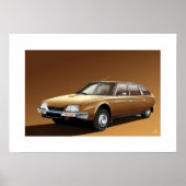 Citroen CX 2000 Poster (Voorkant)