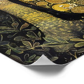 Citroen decoratief schilderij kunst print (Hoek)